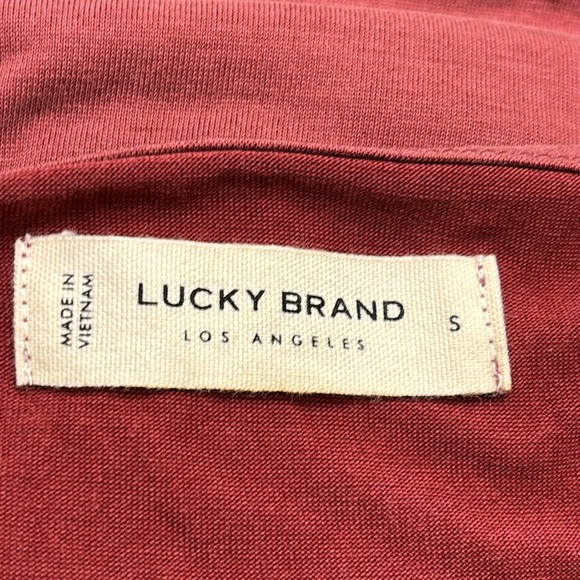 NWT Lucky Brand Faux Wrap Blouse - Picture 5 of 7